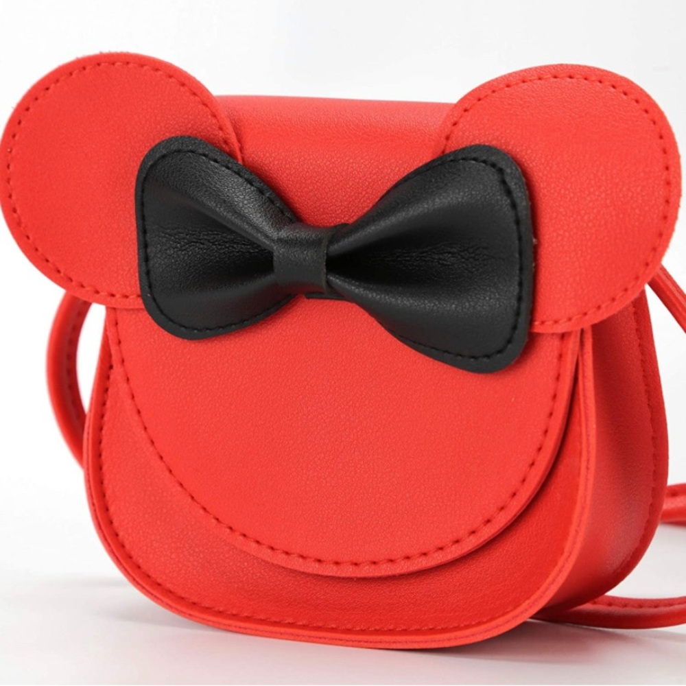 Red minnie mouse crossbody bag
